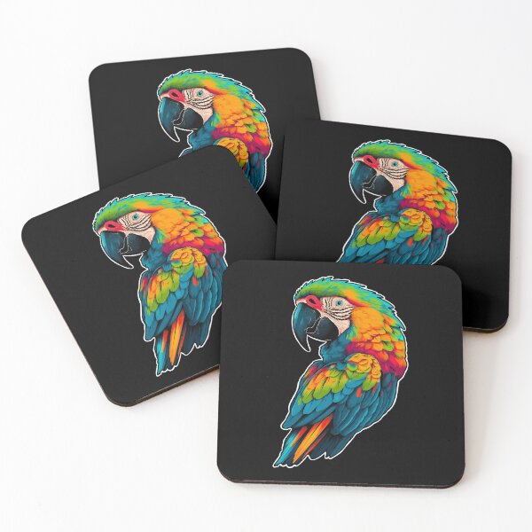Item preview, Macaw parrot designed and sold by TooCuteStudio.