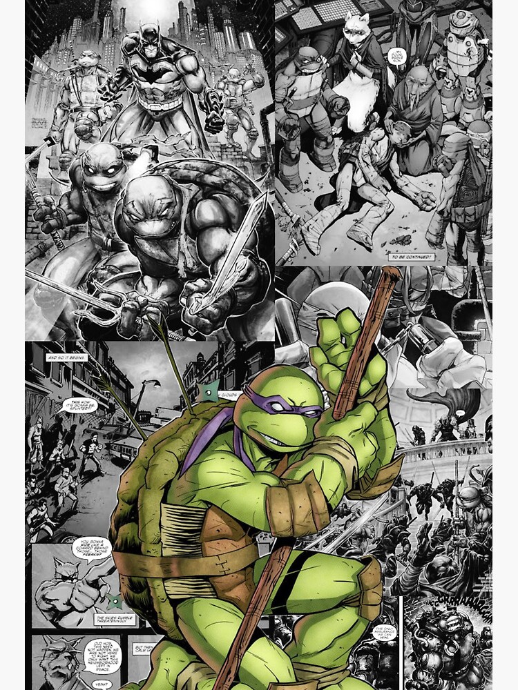 Teenage Mutant Ninja Turtles Donatello Art Board Print for Sale