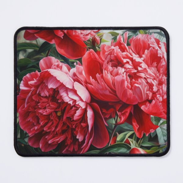 Item preview, Red Peonies designed and sold by Vanover Designs.