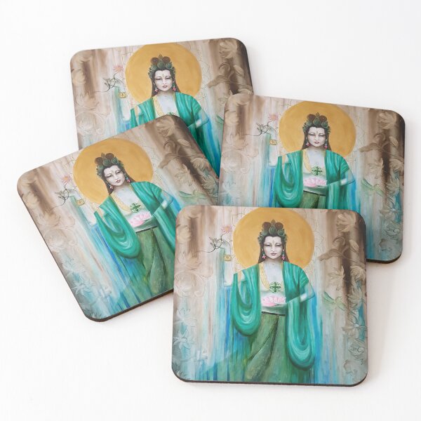 Item preview, Goddess Green Tara compassion and wisdom designed and sold by OrsyniArt.