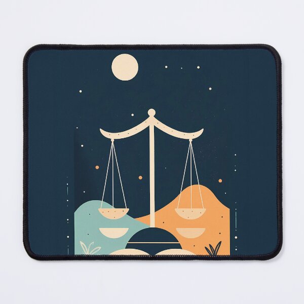 Item preview, Minimalist Style Libra Zodiac Sign Art, Libra Zodiac Sign Gift designed and sold by ADGFX.
