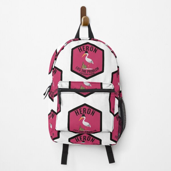 Item preview, Heron Lies The Problem Zero Reserve Banking designed and sold by designsmostfowl.