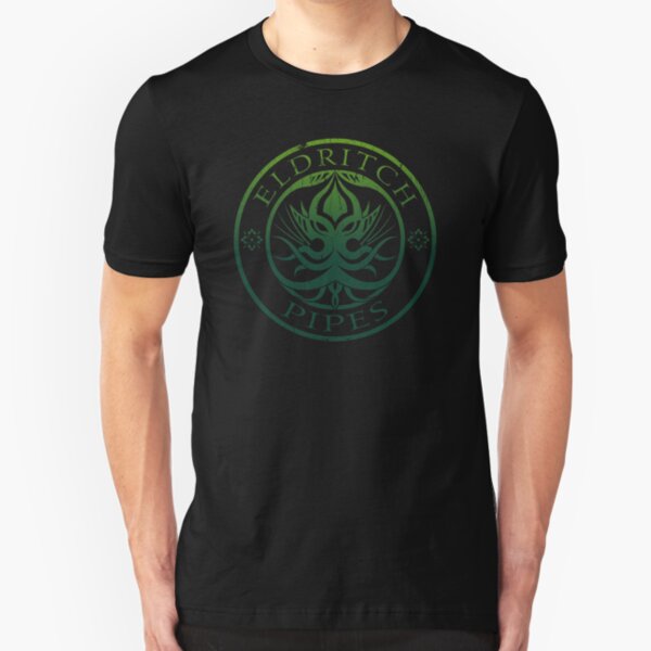 Eldritch Pipes (aged, poison) Slim Fit T-Shirt