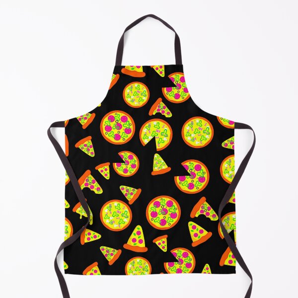 Item preview, black pink pepperoni pizza  designed and sold by Gossip Rag.