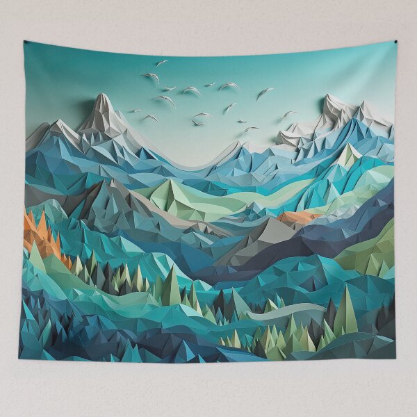 Item preview, Mountains — 01 designed and sold by ddaiart.