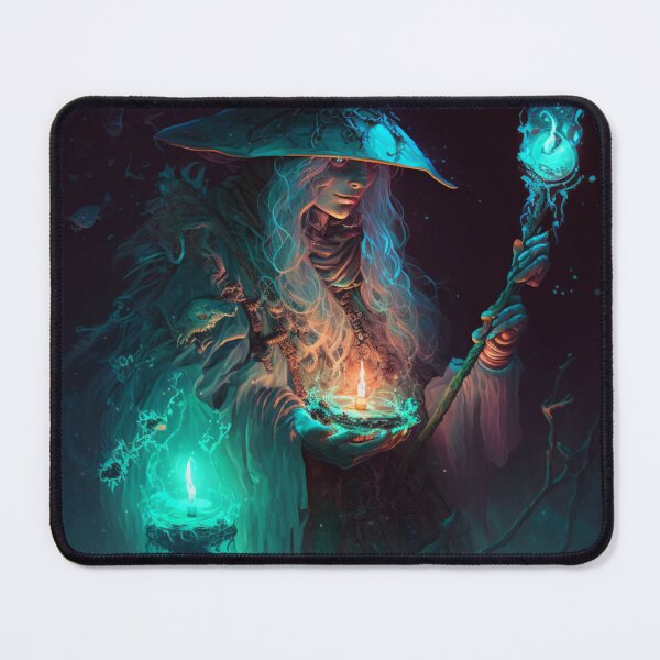 Item preview, Bioluminescent Witch designed and sold by Solace Sparkles.