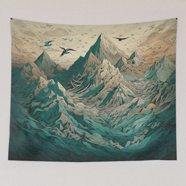 Item preview, Mountains — 06 designed and sold by ddaiart.