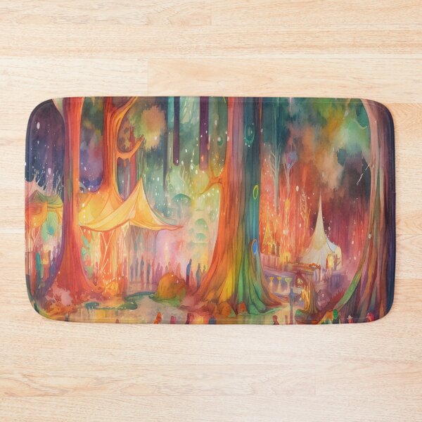 Item preview, Burning Man Blaze: Psychedelic Watercolor designed and sold by CreativeBoard.