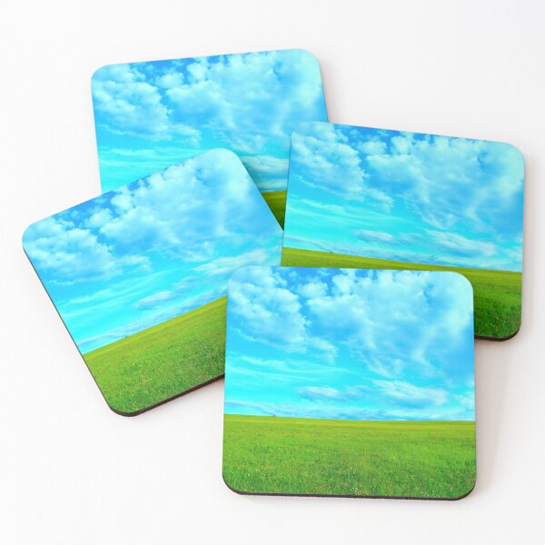 Item preview, Scenery near Piani di Ragnolo with grass and sky designed and sold by Kristina Drozd.