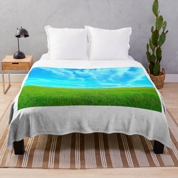 Item preview, Scenery near Piani di Ragnolo with grass and sky designed and sold by Kristina Drozd.