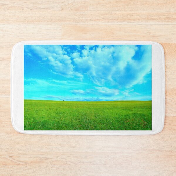 Item preview, Scenery near Piani di Ragnolo with grass and sky designed and sold by Kristina Drozd.