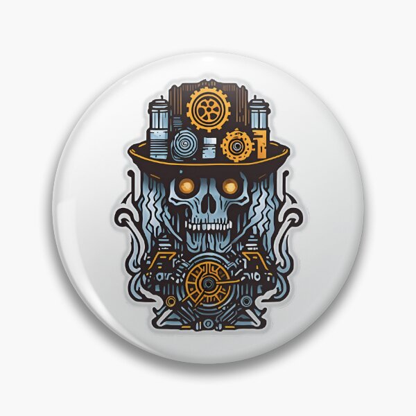Item preview, Beware of Cyber Threats - Steampunk Edition. designed and sold by mukraker.