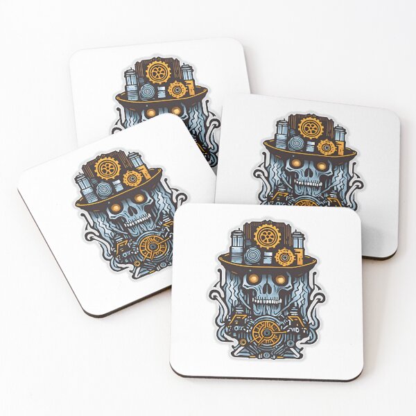 Item preview, Beware of Cyber Threats - Steampunk Edition. designed and sold by mukraker.