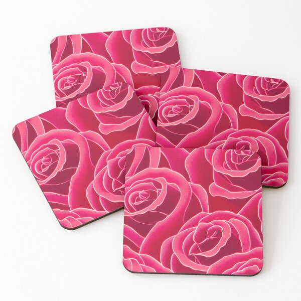 Item preview, Blushing Beauty: The Elegance of Pink Roses designed and sold by Midnight Kadama Studio.