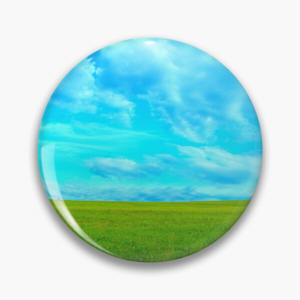 Item preview, Scenery near Piani di Ragnolo with grass and sky designed and sold by Kristina Drozd.