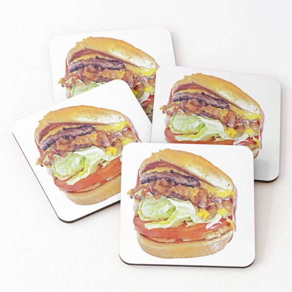Item preview, Hamburguesa con tocino, queso, lechuga y tomate designed and sold by GDDO.