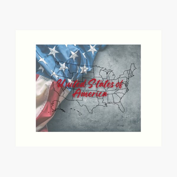 Item preview, United States of America designed and sold by alexnay99.