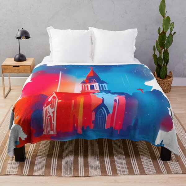 Item preview, Church in a landscape designed and sold by Javier Narváez Solarte.