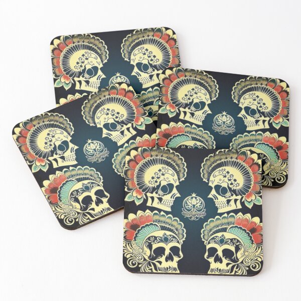 Item preview, Quad Skull design designed and sold by McCallnWaldo.
