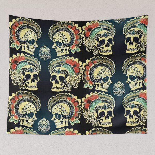 Item preview, Quad Skull design designed and sold by McCallnWaldo.