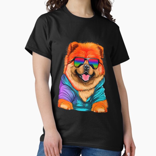 Item preview, Colorful Kawaii Gangsta Chow Chow designed and sold by Leonardo Palumbo.