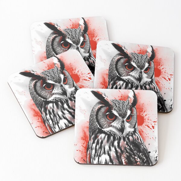 Item preview, Long Eared Owl designed and sold by TortillaChief.