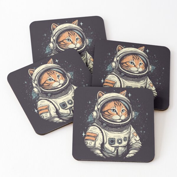 Item preview, Cat in Outer Space designed and sold by amazingtraits.