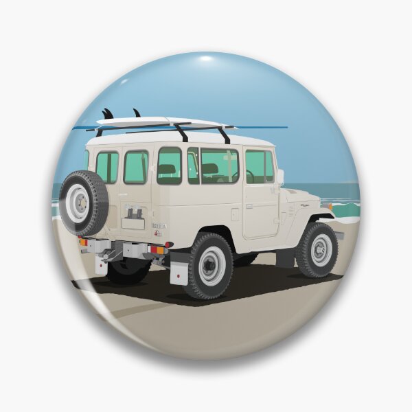 Item preview, Toyota FJ40 on Beach2 (square) designed and sold by Graham Bliss.
