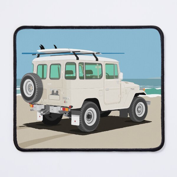 Item preview, Toyota FJ40 on Beach2 (square) designed and sold by Graham Bliss.