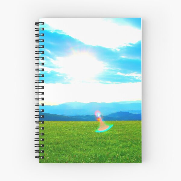 Item preview, View near Piani di Ragnolo at grass, mountains and sky designed and sold by Kristina Drozd.