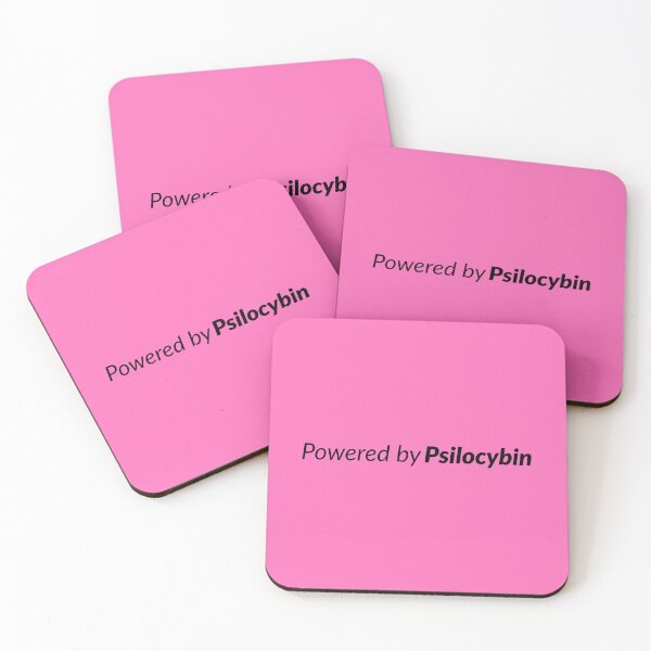Item preview, Powered by Psilocybin designed and sold by keilamariadesig.