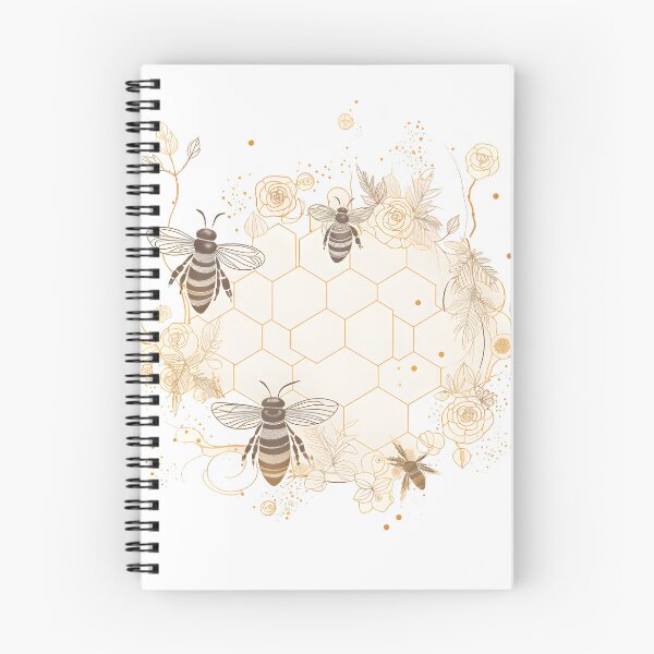 Item preview, Bohemian Bees Line Drawing | Geometric | Boho Art designed and sold by StickeryPickery.