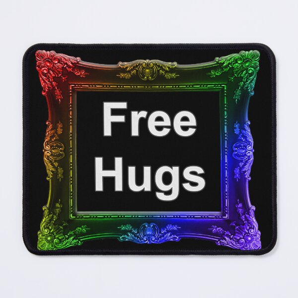 Item preview, Free Hugs Rainbow Frame 01 designed and sold by TheirChoice.