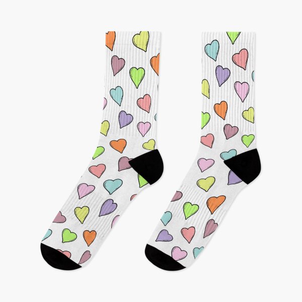 Item preview, hearts pattern,multicolor designed and sold by cutecrazytshirt.