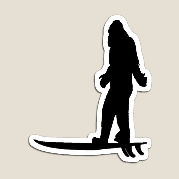 Bigfoot Big Wave Magnet