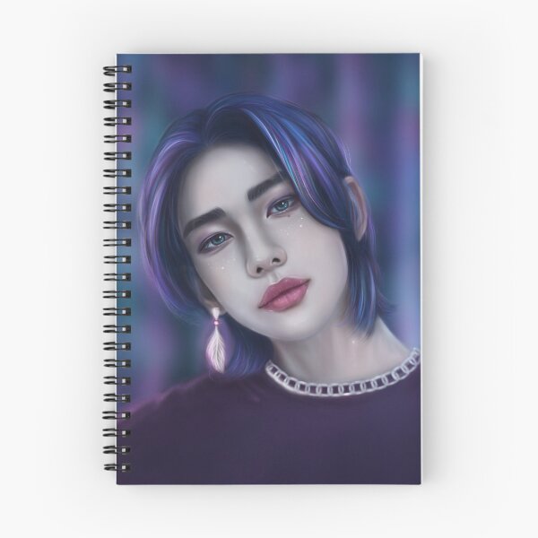 Item preview, Hyunjin with blue eyes  designed and sold by noirglare.