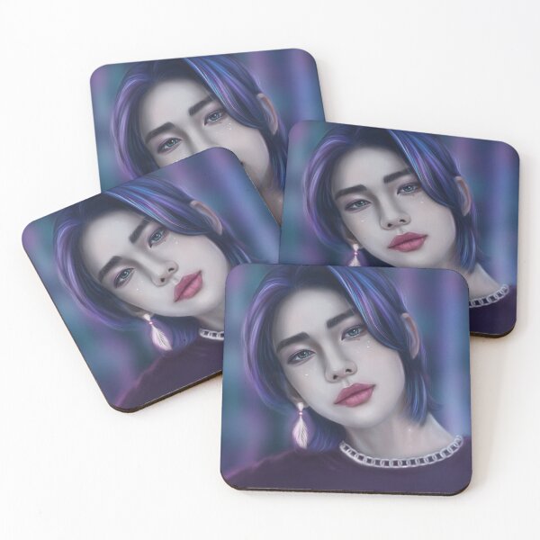 Item preview, Hyunjin with blue eyes  designed and sold by noirglare.