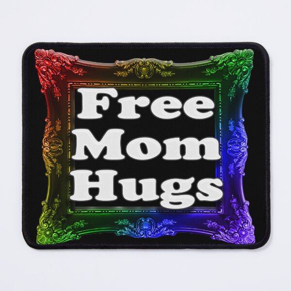 Item preview, Free Mom Hugs Rainbow Frame 01 designed and sold by TheirChoice.