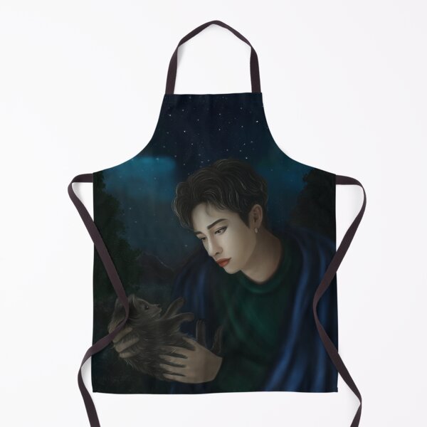 Item preview, Bang Chan with little wolf , Stray kids designed and sold by noirglare.