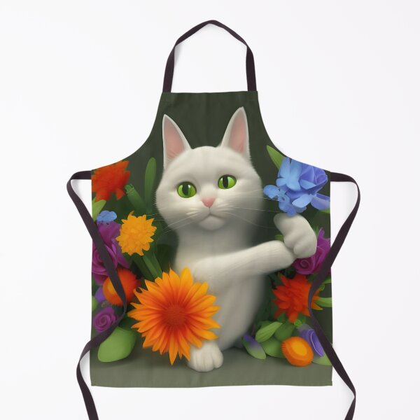 Item preview, Cat Flower 01 designed and sold by Camila Hamdan.