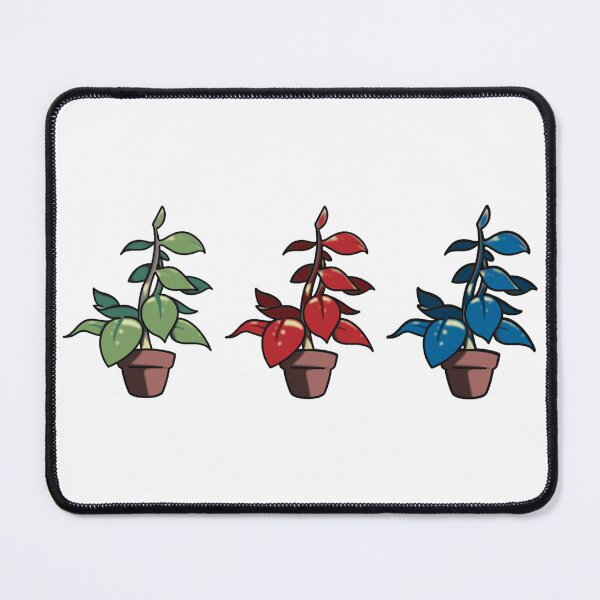 Item preview, emoji - Resident Evil Plant Herb Herb Weed mixed - Green Red Blue designed and sold by mr-serious-yt.