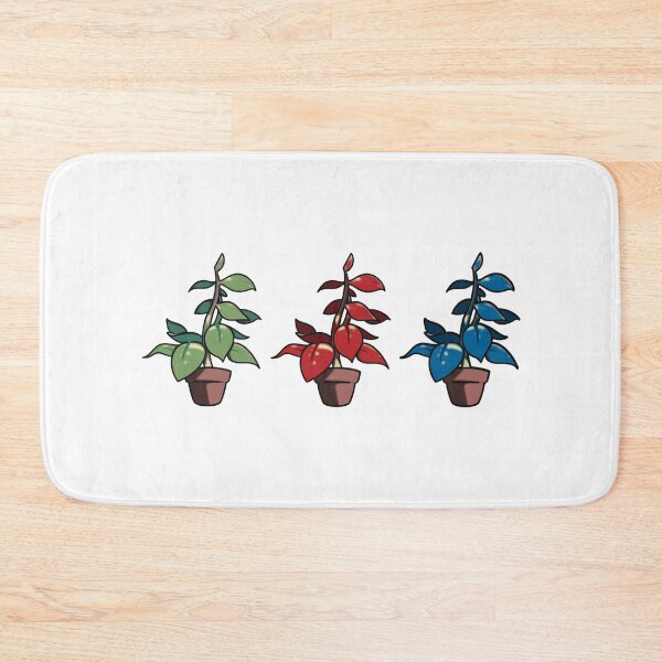 Item preview, emoji - Resident Evil Plant Herb Herb Weed mixed - Green Red Blue designed and sold by mr-serious-yt.