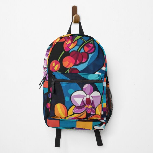 Item preview, Pop Orchids: Bold Still Life in Graphic Style designed and sold by Studio-Canvas.