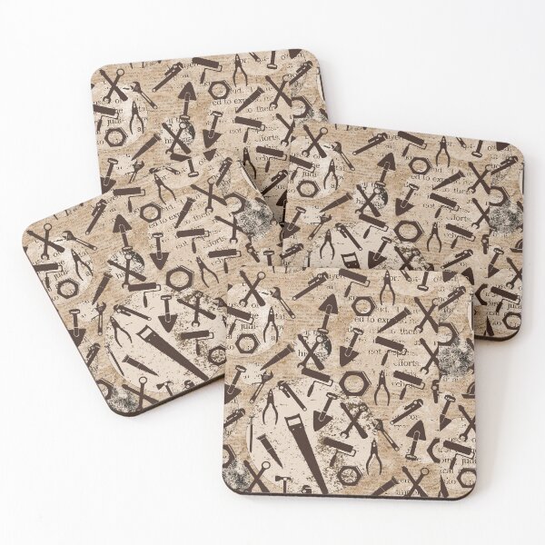Item preview, Tools with nostalgia paper background designed and sold by Lotsalaughta.