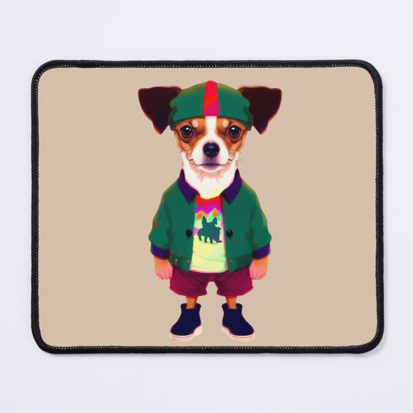 Item preview, Hipster Dog V39 designed and sold by HipsterAnimals.
