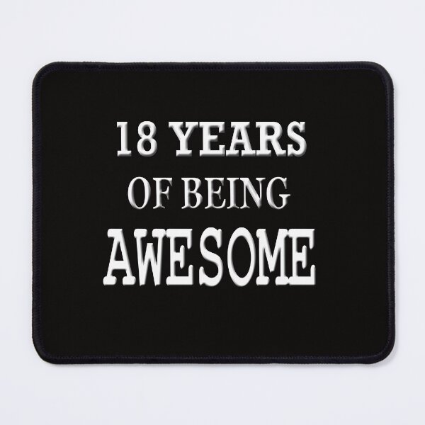 Item preview, 18 Years of Being Awesome Birthday  designed and sold by Angelle55.