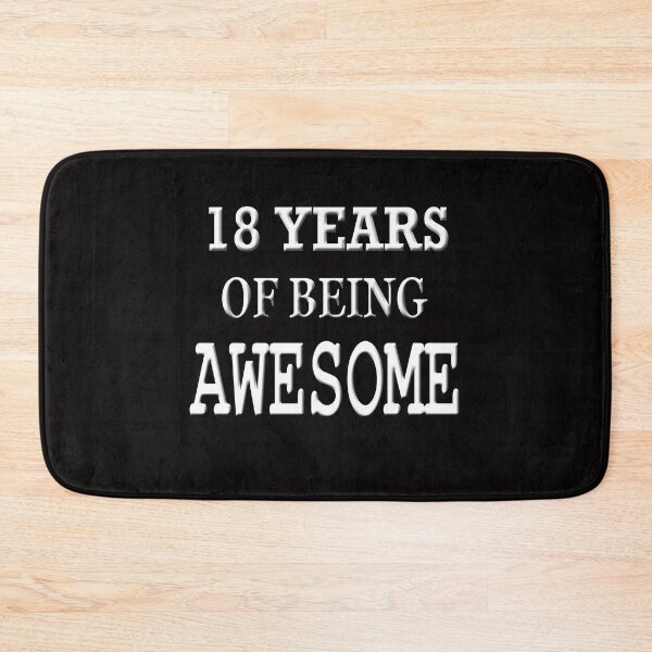 Item preview, 18 Years of Being Awesome Birthday  designed and sold by Angelle55.