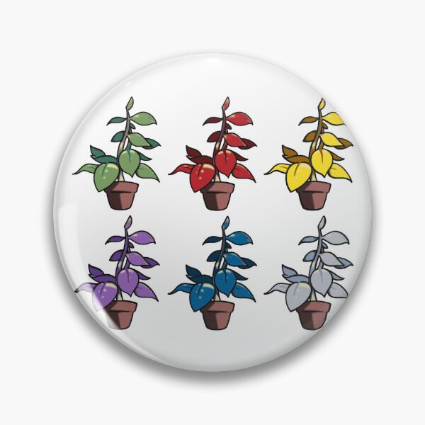 Item preview, emoji - Resident Evil Plant Herb Herb Weed all mixed - Green Red Yellow Purple Blue White designed and sold by mr-serious-yt.