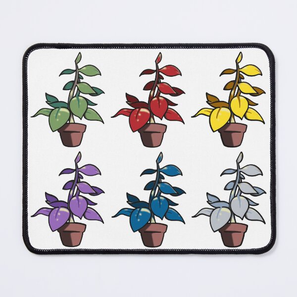 Item preview, emoji - Resident Evil Plant Herb Herb Weed all mixed - Green Red Yellow Purple Blue White designed and sold by mr-serious-yt.