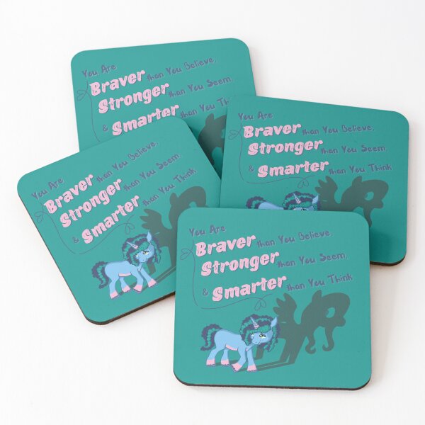 Item preview, You Are Braver Stronger Smarter, Misty MLP designed and sold by Saignus.